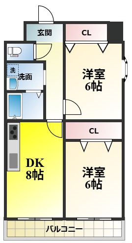ヴェルドミール府中の間取り