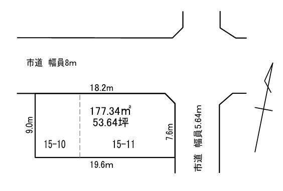 新潟市北区松浜1丁目　売地　高台の画像