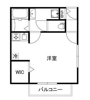 【間取り】 | 戸越Ｂ．Ｉ．Ｇ．　ＲＥＳＩＤＥＮＣＥ | 間取りです。