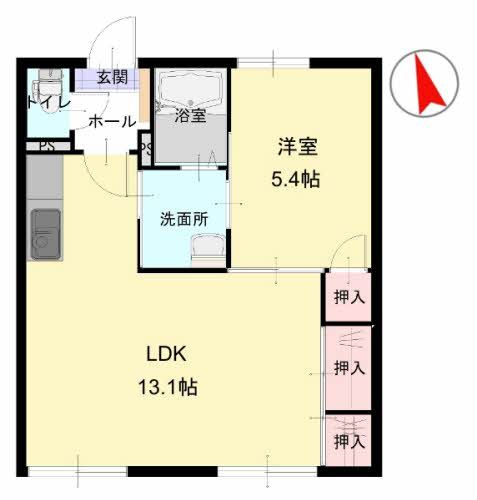 フレグランス桜木　＊の間取り