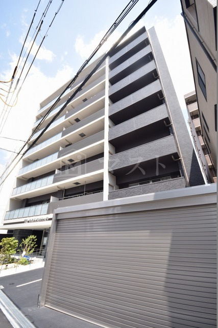 大阪市北区天神橋８丁目の賃貸マンションのロビー