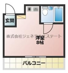 【間取り】 | サンシャイン香里園Ⅱ