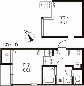 カームオーシャンの間取り