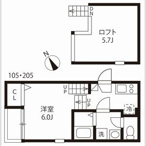 カームオーシャンの間取り