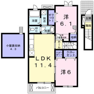 GraceUKの間取り