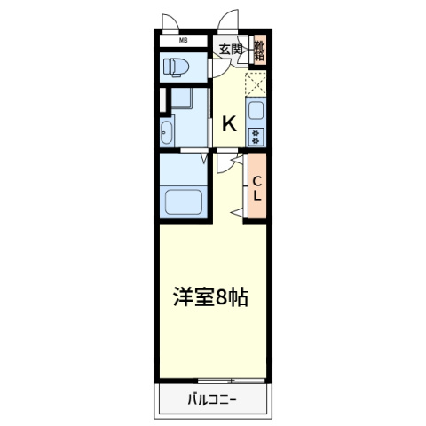 【間取り】 | Flora高槻芥川