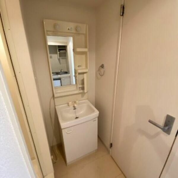 川崎市宮前区有馬２丁目の賃貸マンションの独立洗面台