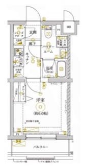 【間取り】 | レアライズ新丸子Ⅱ | 間取りです。