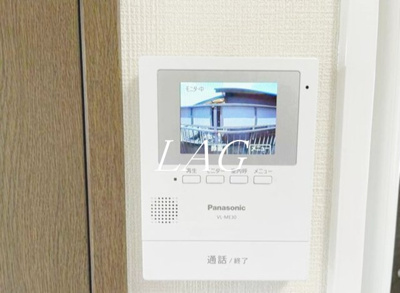 【セキュリティ】 | シティハイムメゾン森ケ崎 | モニター付きインターホン（同仕様）です。