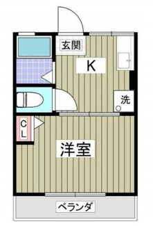 【間取り】 | シティハイムメゾン森ケ崎 | 間取りです。