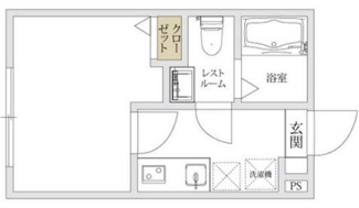 【間取り】 | アルビオン東蒲田  | 間取りです。