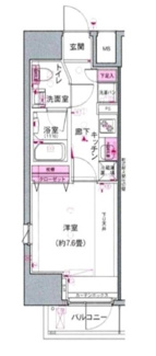 【間取り】 | デュアレス愛宕虎ノ門 | 間取りです。