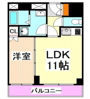 【間取り】 | 霞町五番館 | 間取りです。