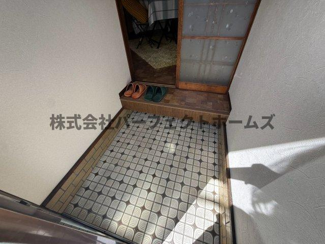 点野4丁目テラスハウス　賃貸の玄関|落ち着いた玄関です