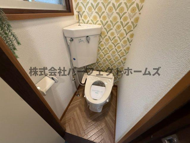 点野4丁目テラスハウス　賃貸のトイレ|トイレもきれいです