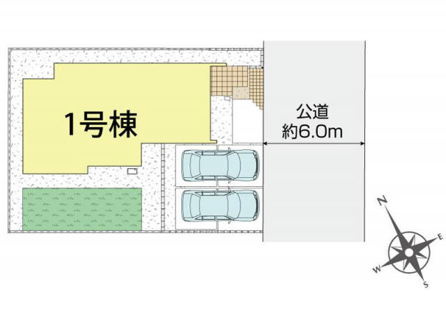 ブルーミングガーデン　千葉市緑区大椎町２期１棟／２期１号棟の区画図|千葉市緑区大椎町2期1棟区画図