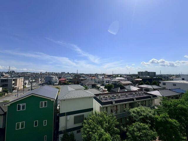 新松戸南パークハウスＢ棟の展望