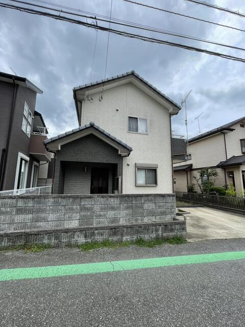 川戸町戸建の前面道路含む現地写真