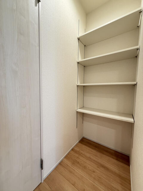 ブルーミングガーデン　千葉市中央区村田町２棟／１期２号棟の収納|(2)パントリー