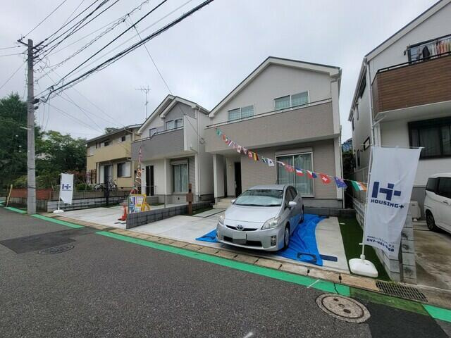 千葉市花見川区宮野木台４丁目２３３番の前面道路含む現地写真