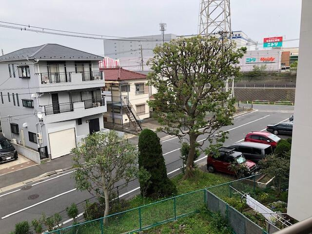 ソフトタウン行徳Ｂ棟の庭