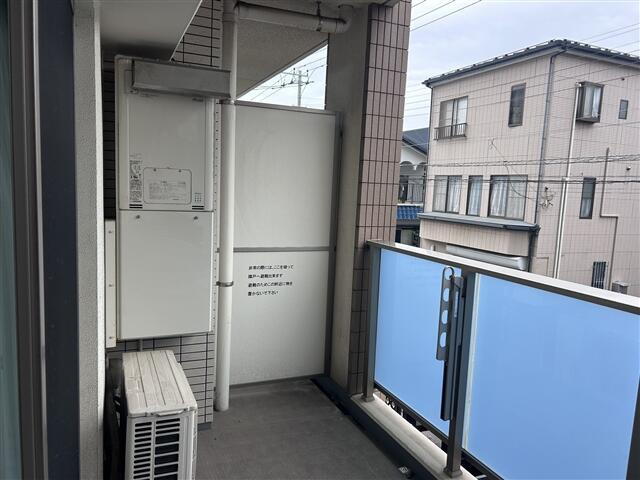 エクセレントシティ下総中山のバルコニー
