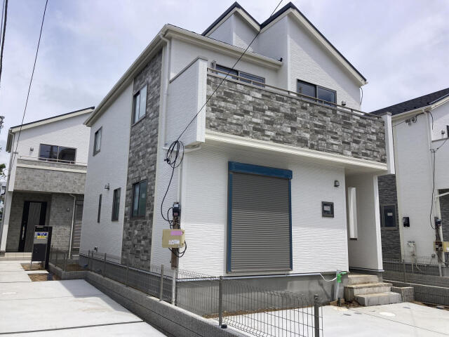 ブルーミングガーデン　松戸市小金原５丁目９棟／１期９号棟の外観|★販売現地★2026.7.11撮影