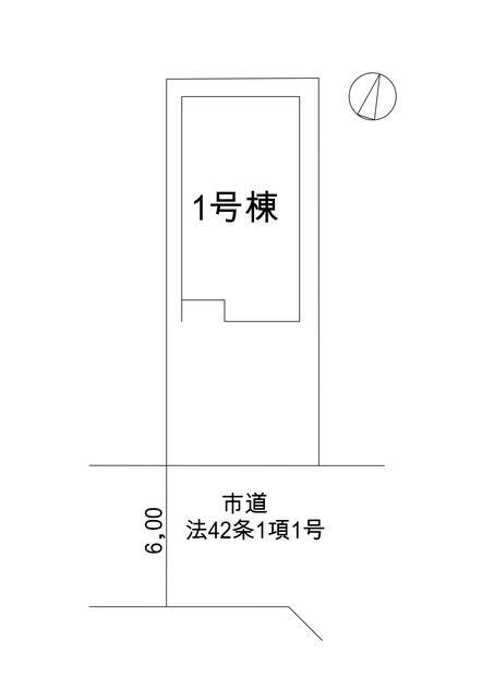 松戸小金原２丁目　第１期の区画図