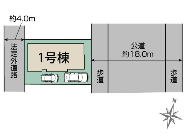 ブルーミングガーデン　松戸市小金原９丁目１棟／１期１号棟のその他|松戸市小金原9丁目1棟区画図