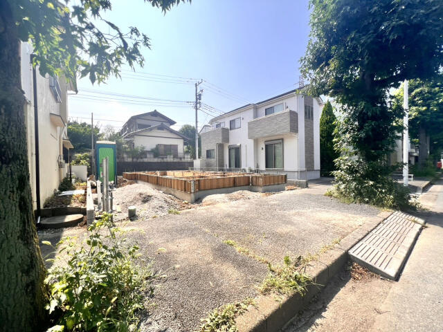 ブルーミングガーデン　松戸市小金原９丁目１棟／１期１号棟のその他|基礎工事中