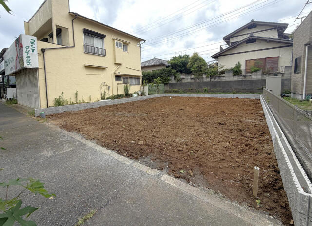 ブルーミングガーデン　松戸市小金原９丁目１棟／１期１号棟の前面道路含む現地写真|販売現地