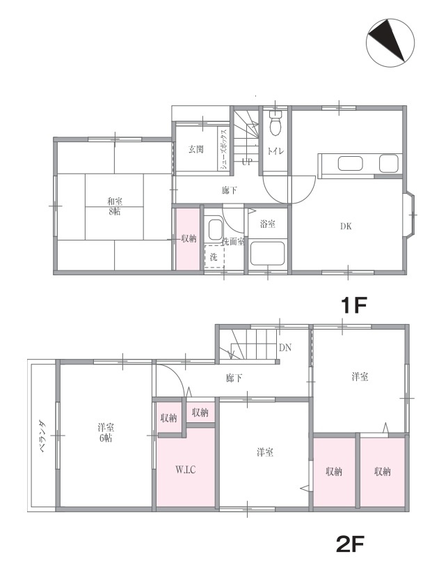 入間市東町6丁目　中古一戸建　～南東道路に面し日当たり良好～