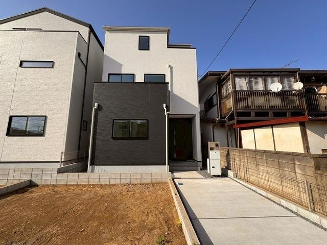 船橋前原西１丁目　第１期の前面道路含む現地写真