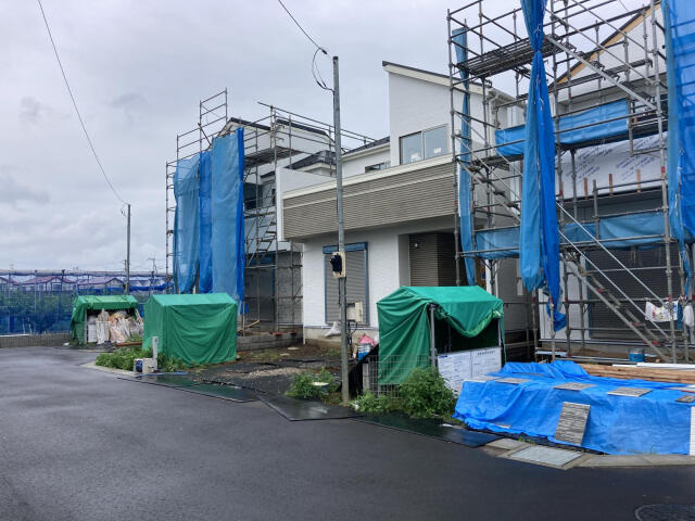 ブルーミングガーデン　船橋Ⅱ期（二和東５丁目）３２棟／２期２４号棟の前面道路含む現地写真|★販売現地★2026.7.19撮影