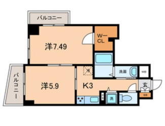 【間取り】 | ラルジュ　マノワール | 間取りです。