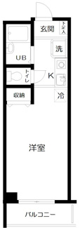 【間取り】 | サンシティー要町 | 間取りです。