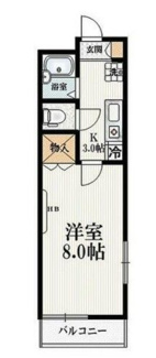 【間取り】 | ニューヴィラこぶし | 間取りです。