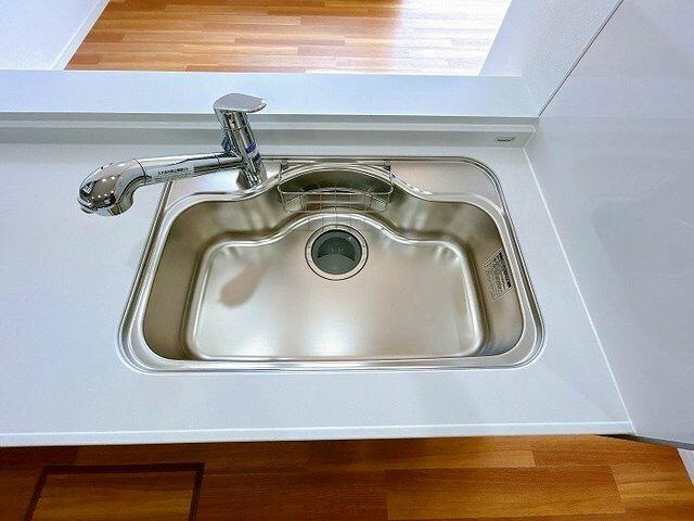 船橋市上山町３丁目６３４‐１７のキッチン|「シンク」新品交換済みです。