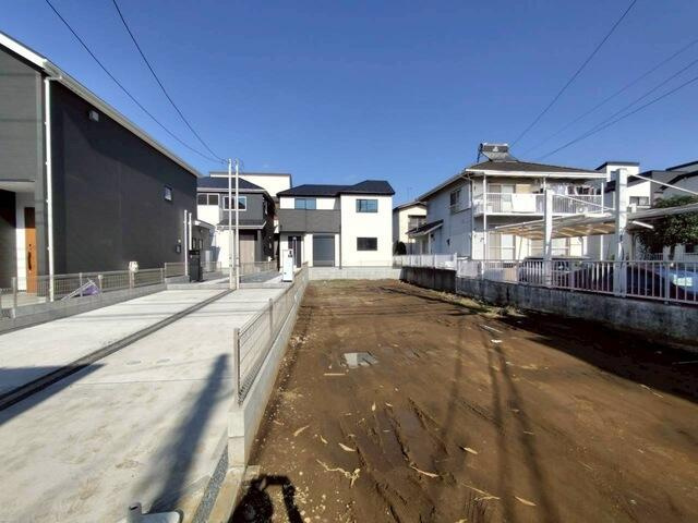 船橋夏見６丁目　第２期の前面道路含む現地写真