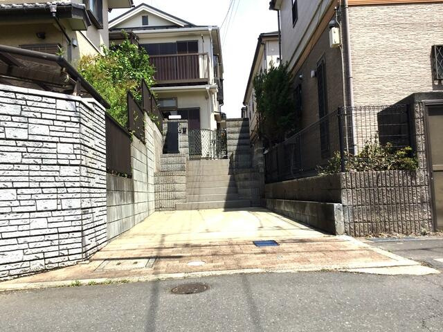 市川市北国分中古住宅１棟の庭