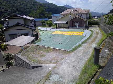 広島市安芸区中野７丁目の前面道路含む現地写真