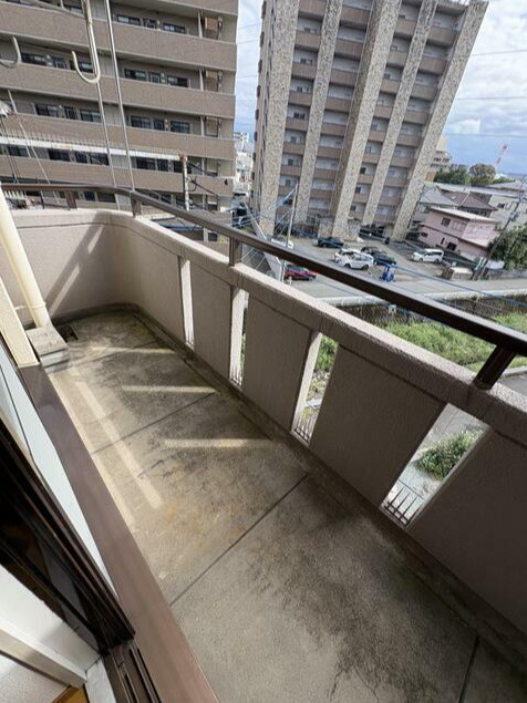 ラフォーレ3番館のバルコニー