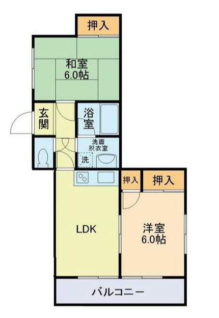 ラフォーレ3番館の間取り