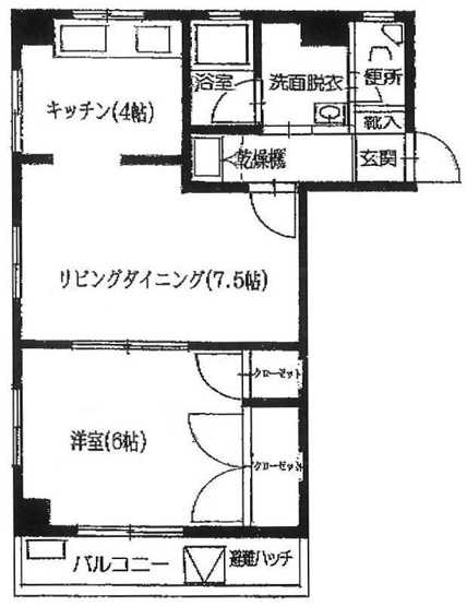 【間取り】 | ソミュール鉢山