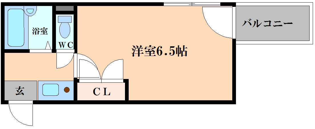 トレヴィの泉の間取り