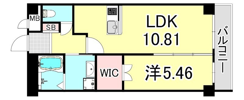 サザンクロスの間取り