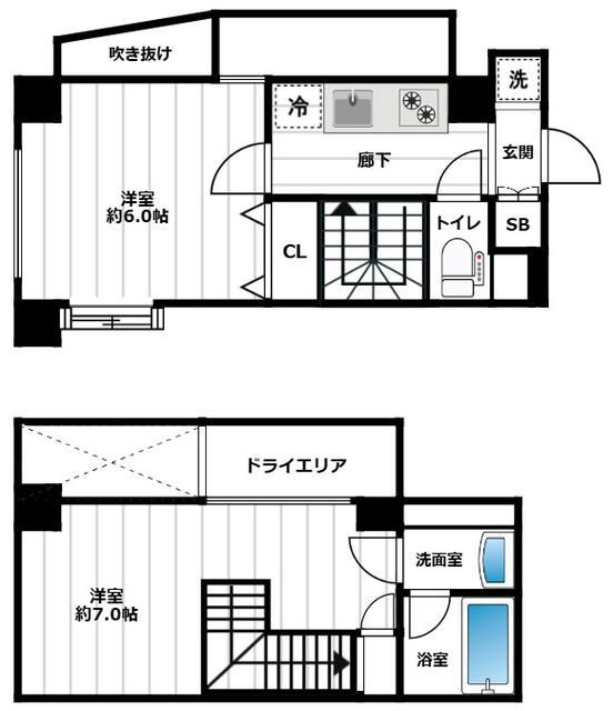 パレステュディオ小石川後楽園の間取り