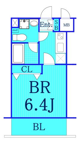 グリフィン横浜岡野公園弐番館の間取り