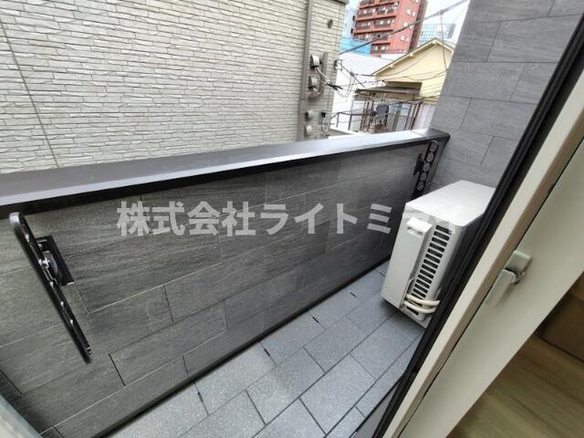 チョトラ新大塚のバルコニー