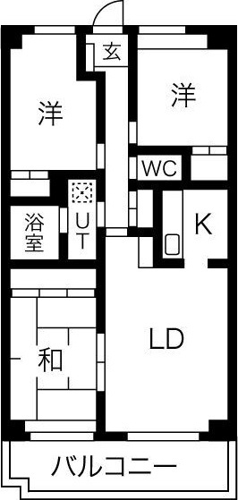 ブエナビスタ神戸ノースの間取り
